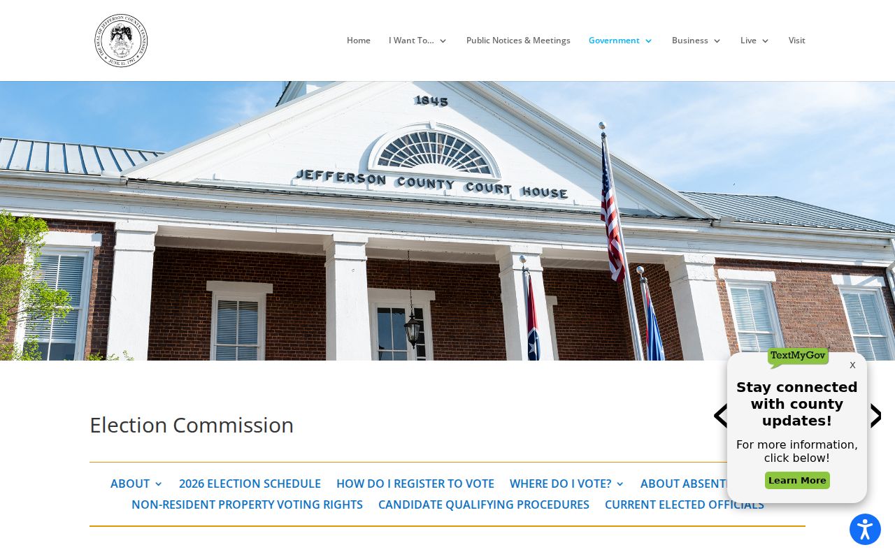 Jefferson County municipality list supporting White Pine criminal history research