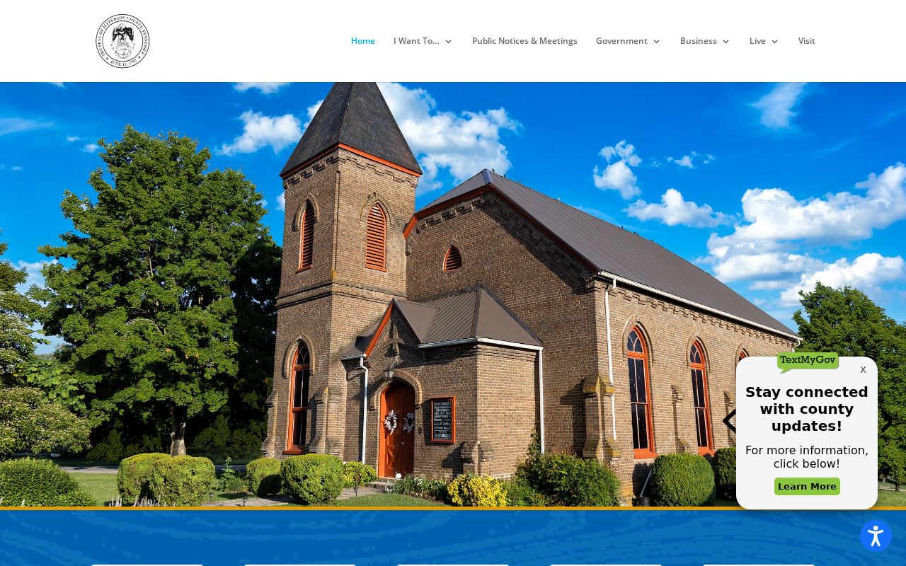 Jefferson County criminal history government directory