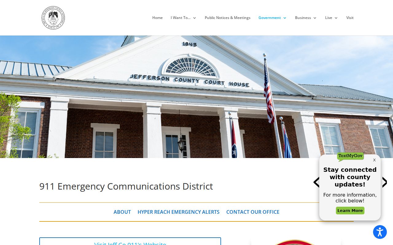 Jefferson County criminal records dispatch contacts